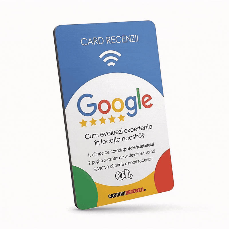 CARD RECENZII GOOGLE